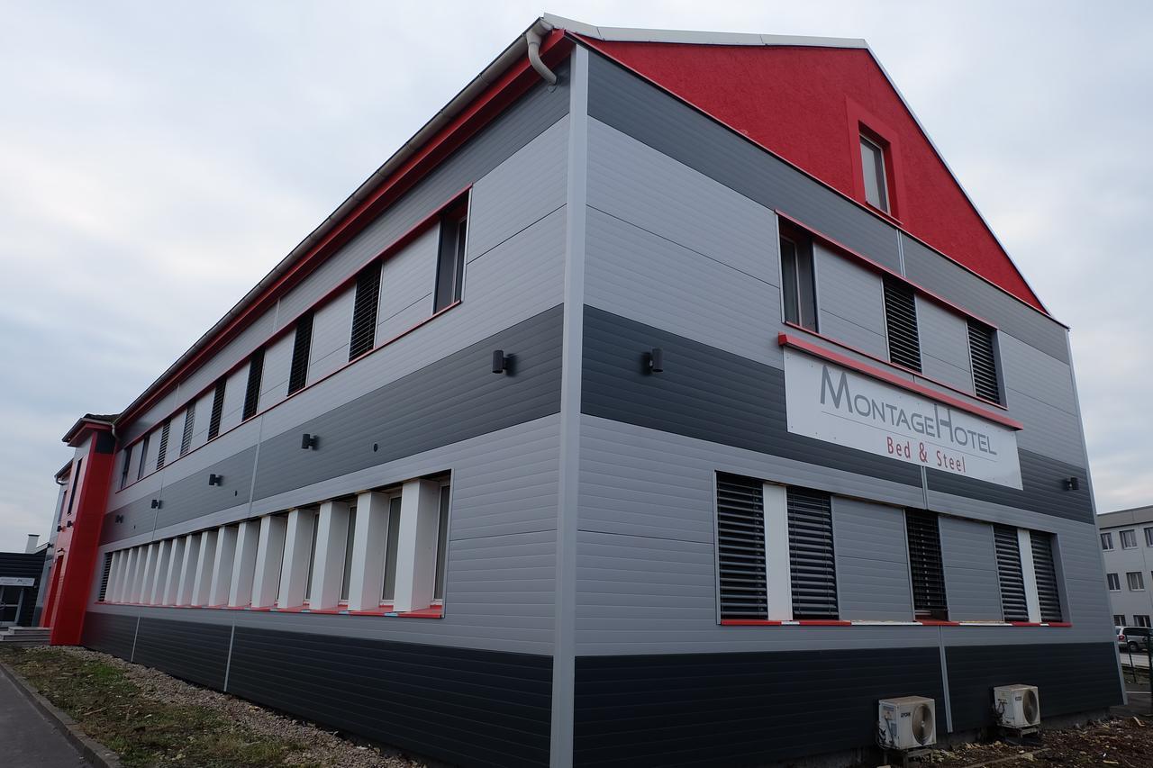 Montagehotel Bed&Steel Linz Exterior foto